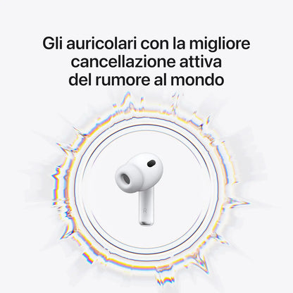 Apple AirPods Pro 3 con Cancellazione Attiva del Rumore