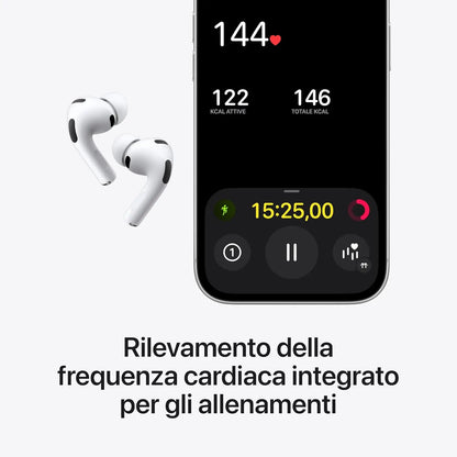 Apple AirPods Pro 3 con Cancellazione Attiva del Rumore