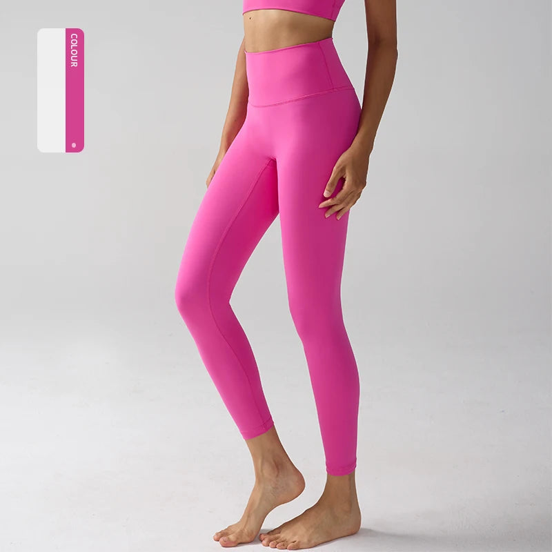 Leggings Donna Vita Alta Effetto Seconda Pelle Premium