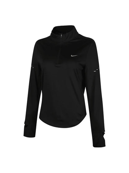 Nike Maglia Sportiva Donna Mezza Zip Manica Lunga