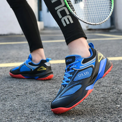 Scarpe da badminton professionali da uomo antiscivolo basse per sport all'aria aperta scarpe da allenamento tinta unita scarpe da corsa casual da uomo
