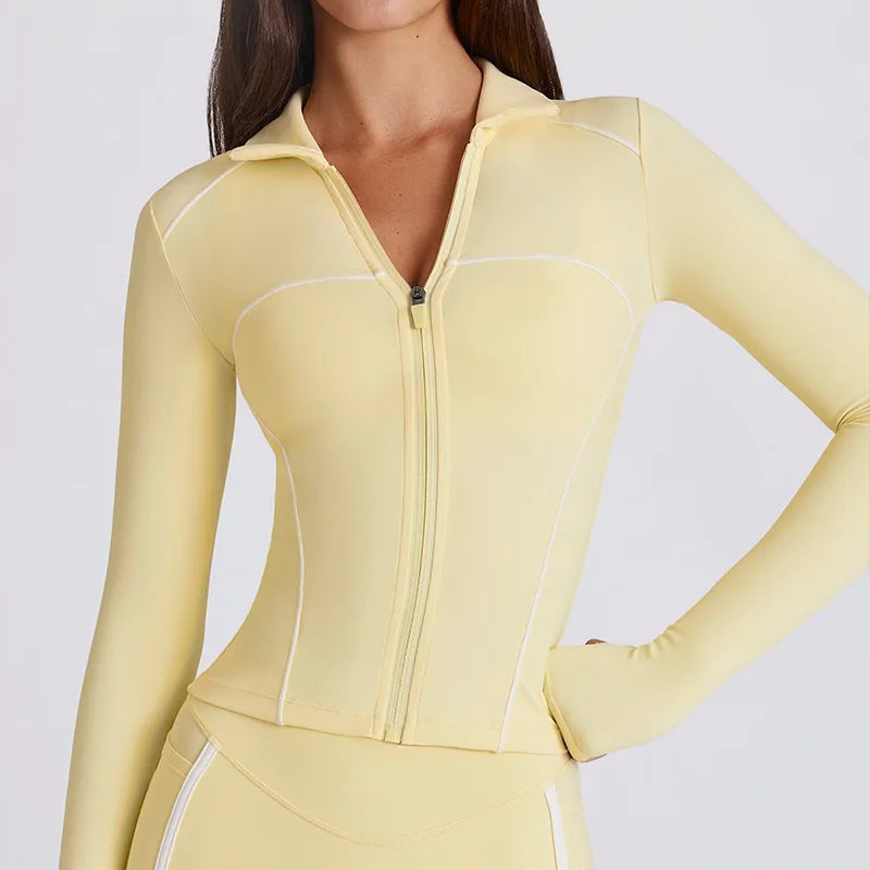 Giacca sportiva da donna con zip