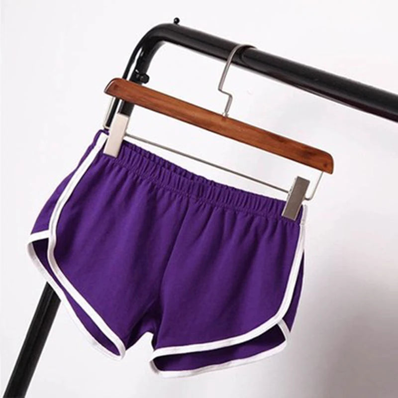 Pantaloncini Sportivi Donna Estivi Color Pastello
