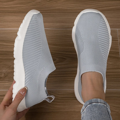 Sneakers in Mesh da Donna – Comfort Slip On