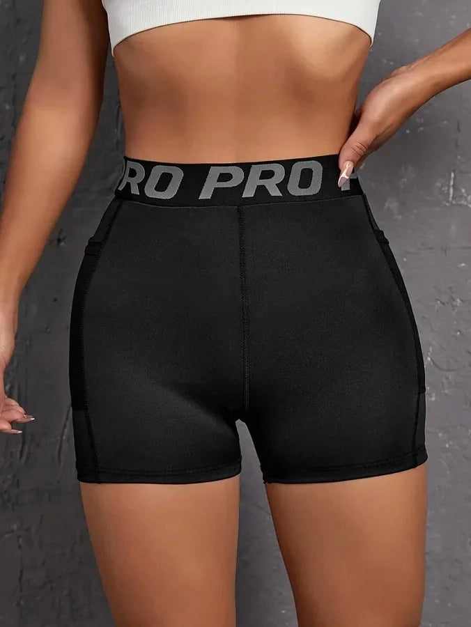 Leggings 3/4 da Donna a Vita Alta Sculpt con Tasca