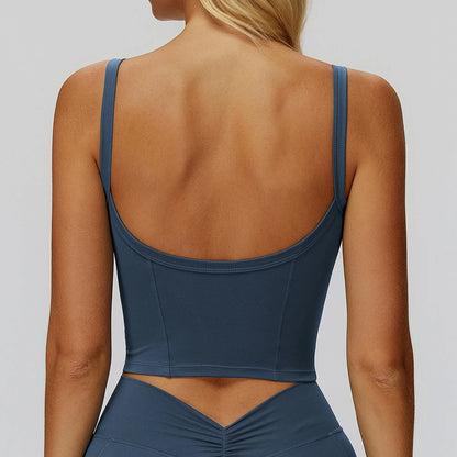 Reggiseno fitness da donna imbottito