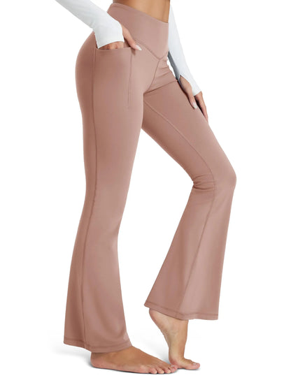 Leggings Donna Vita Alta Gamba Larga Sculpt Premium