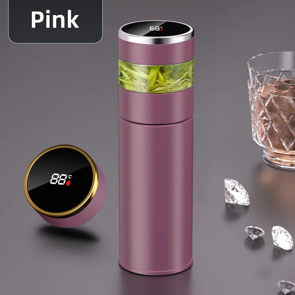 Thermos in acciaio inox 316 con display LED
