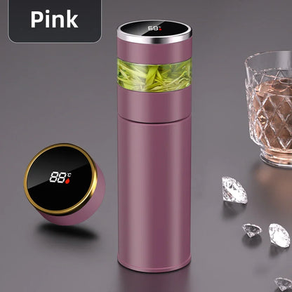 Thermos in acciaio inox 316 con display LED