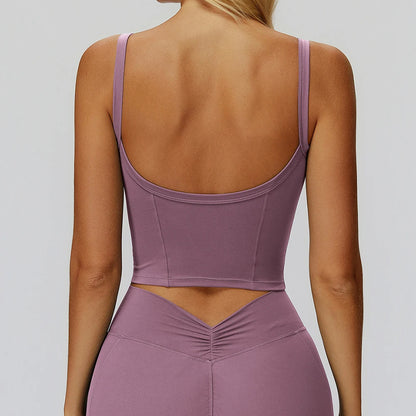 Reggiseno fitness da donna imbottito