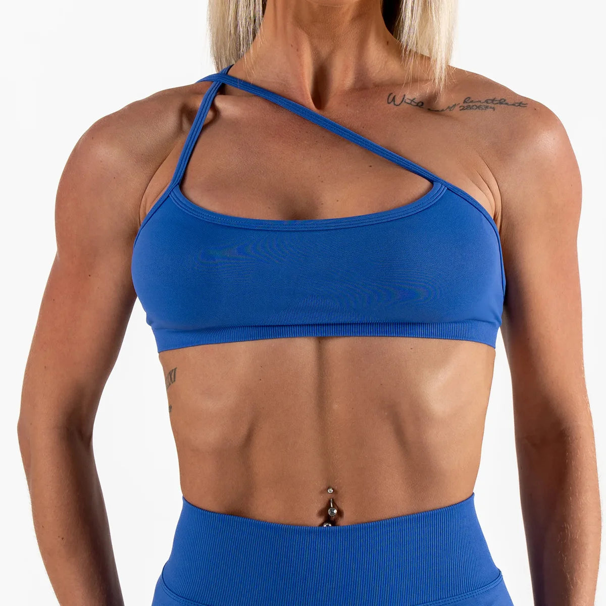 Soutien-gorge yoga senza cuciture con spalline convertibili