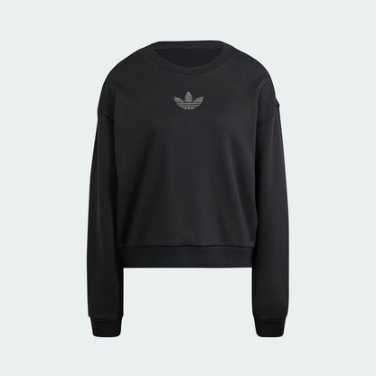 adidas Originals Trefoil Felpa sportiva casual a maniche lunghe in maglia da donna IT9662