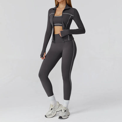 Completo Fitness 3 Pezzi Donna