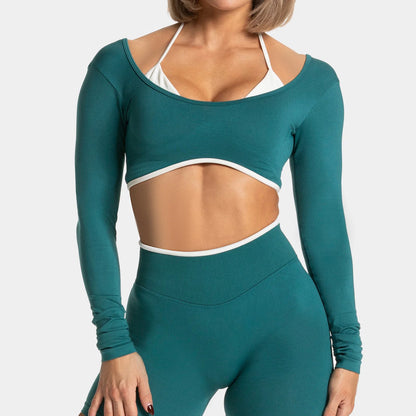 Top Goth Chic Donna – Maniche Lunghe