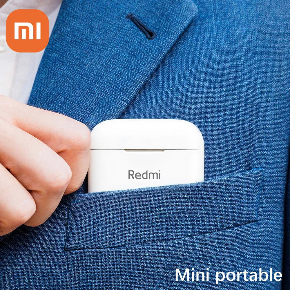 XIAOMI Redmi Auricolari Bluetooth Touch Control Cuffie wireless Cuffie stereo hi-fi Auricolari intrauricolari con riduzione del rumore Microfono HD