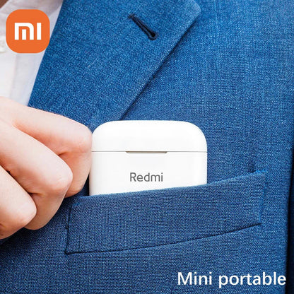 XIAOMI Redmi Auricolari Bluetooth Touch Control Cuffie wireless Cuffie stereo hi-fi Auricolari intrauricolari con riduzione del rumore Microfono HD