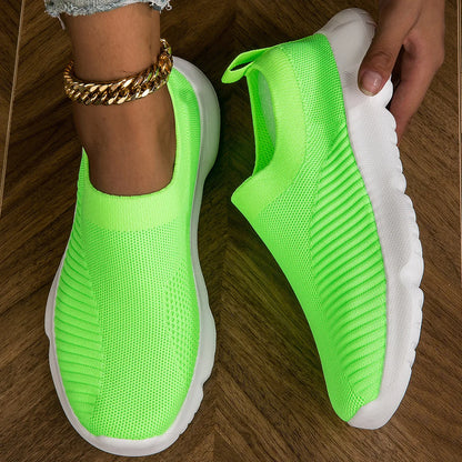 Sneakers in Mesh da Donna – Comfort Slip On