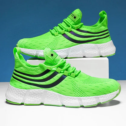 Scarpe sportive Casual da uomo Sneakers leggere e traspiranti appartamenti antiscivolo Outdoor Running Walking Tenis scarpe da Jogging atletiche