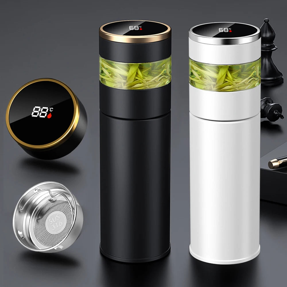Thermos in acciaio inox 316 con display LED