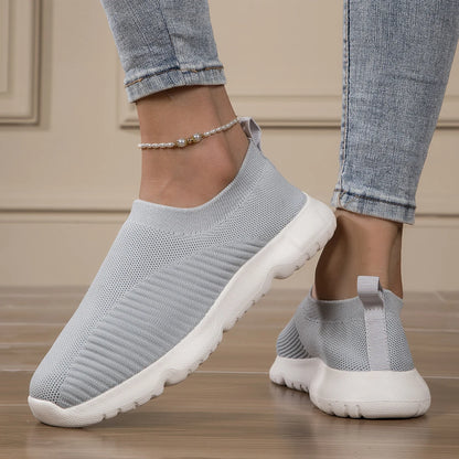 Sneakers in Mesh da Donna – Comfort Slip On