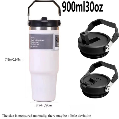 Tazza Termica in Acciaio Inox 30 Oz con Manico