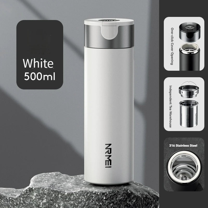 Thermos in Acciaio Inox con Apertura a Scatto