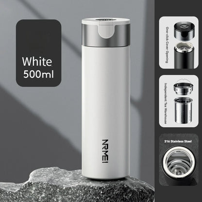 Thermos in Acciaio Inox con Apertura a Scatto