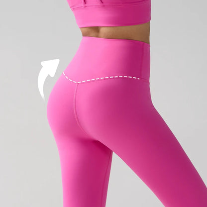 Leggings Donna Vita Alta Effetto Seconda Pelle Premium