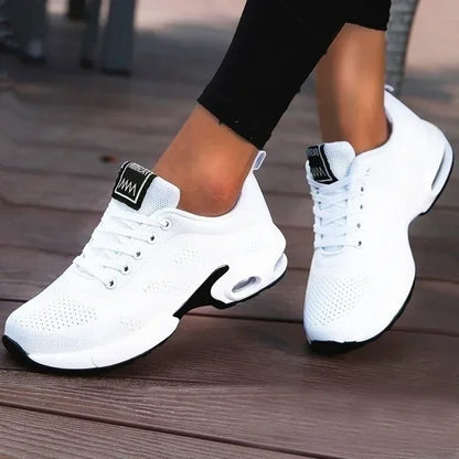 Scarpe da ginnastica casual con plateau da donna corsa scarpe traspiranti in mesh tennis sportive scarpe I'm robust vulcanizzate scarpe di lusso