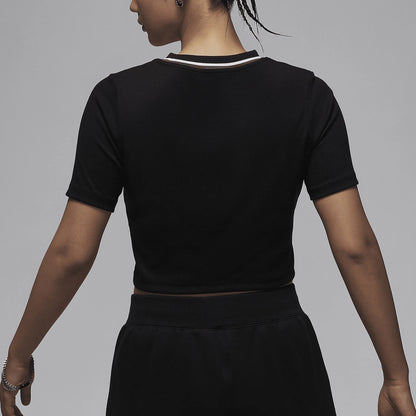 Nike casual t-shirt maniche taglio slim fit traspirante ufficiale autentico JORDAN da donna FV7090-010