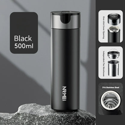 Thermos in Acciaio Inox con Apertura a Scatto