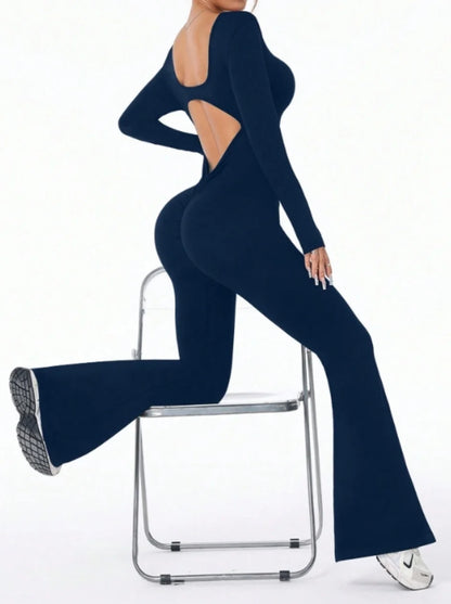 Completo Sportivo Donna con Pantaloni Flare