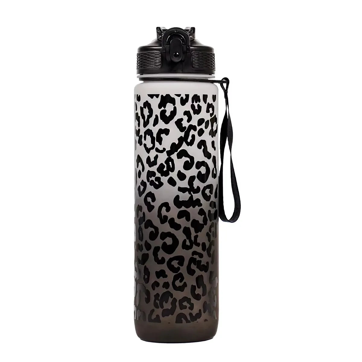 Borraccia sportiva 1L leopardata antigoccia