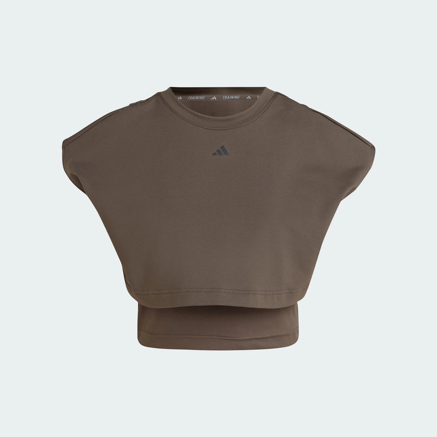 Adidas ufficiale autentico POWER BOXY TK manica corte sportiva fitness da donna IW3187