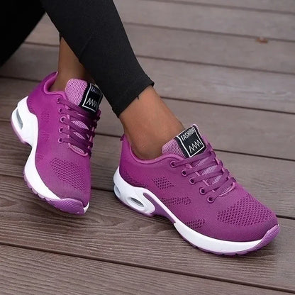 Scarpe da ginnastica casual con plateau da donna corsa scarpe traspiranti in mesh tennis sportive scarpe I'm robust vulcanizzate scarpe di lusso