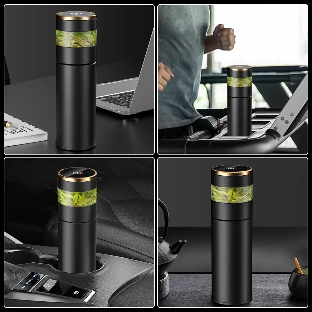 Thermos in acciaio inox 316 con display LED