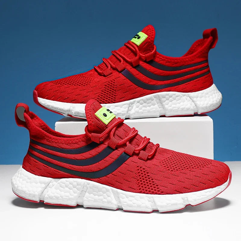 Scarpe sportive Casual da uomo Sneakers leggere e traspiranti appartamenti antiscivolo Outdoor Running Walking Tenis scarpe da Jogging atletiche