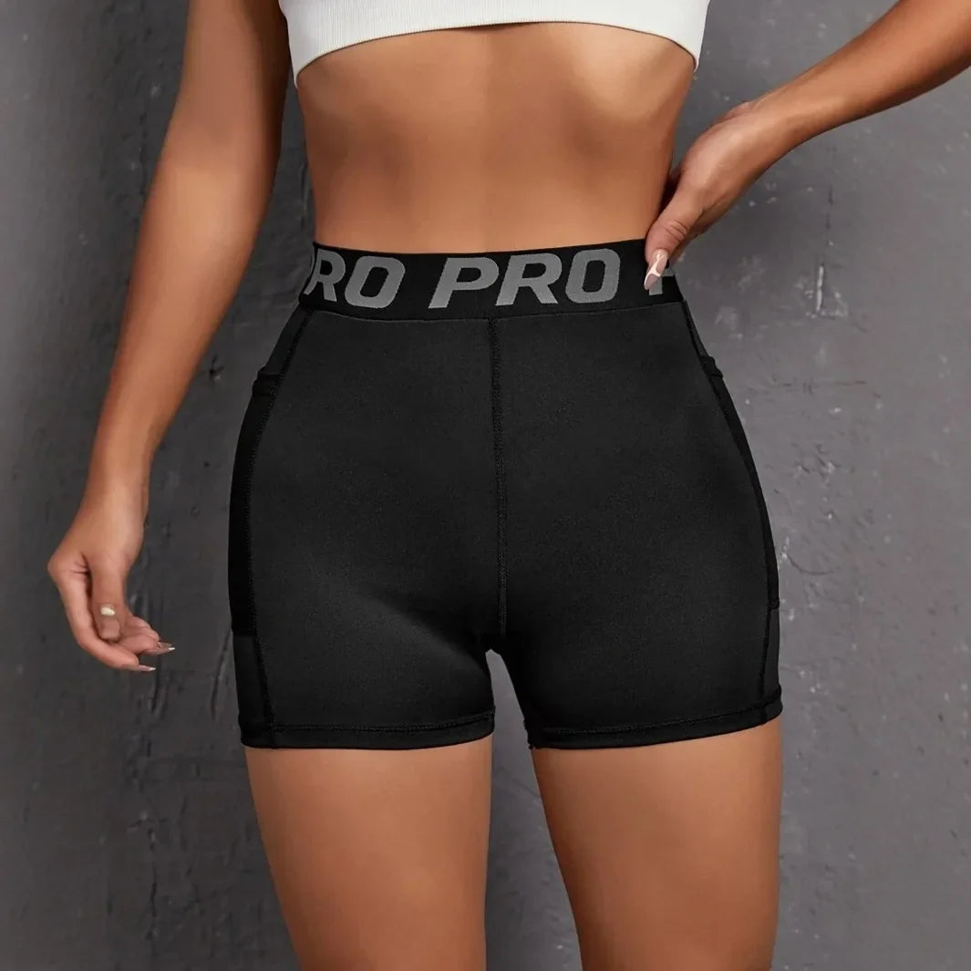 Leggings 3/4 da Donna a Vita Alta Sculpt con Tasca