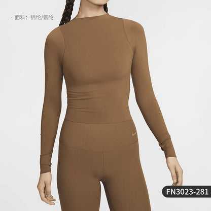 Nike Official Genuine Zenvy Dri-FIT da donna, corsa, allenamento, manica lunga FN3023-281