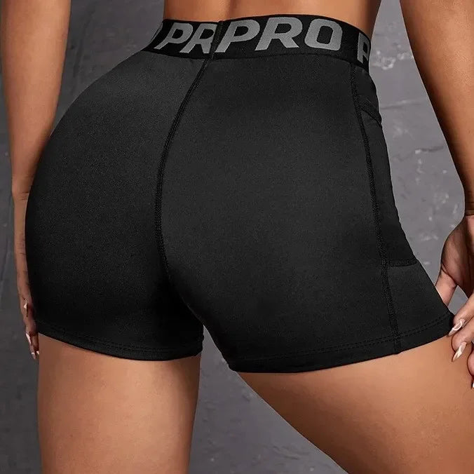 Leggings 3/4 da Donna a Vita Alta Sculpt con Tasca