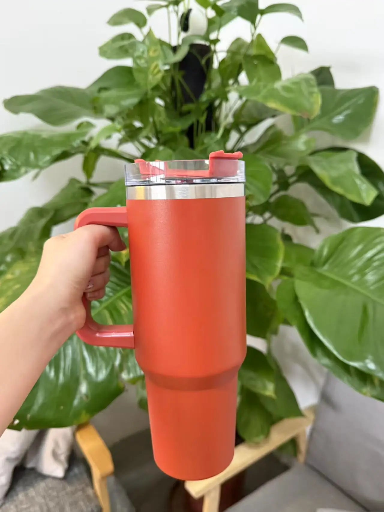 Tazza Termica in Acciaio Inox 40 oz con Manico
