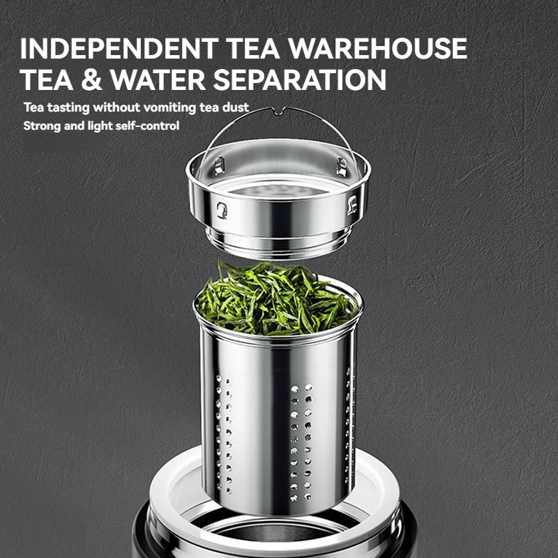 Thermos in Acciaio Inox con Apertura a Scatto