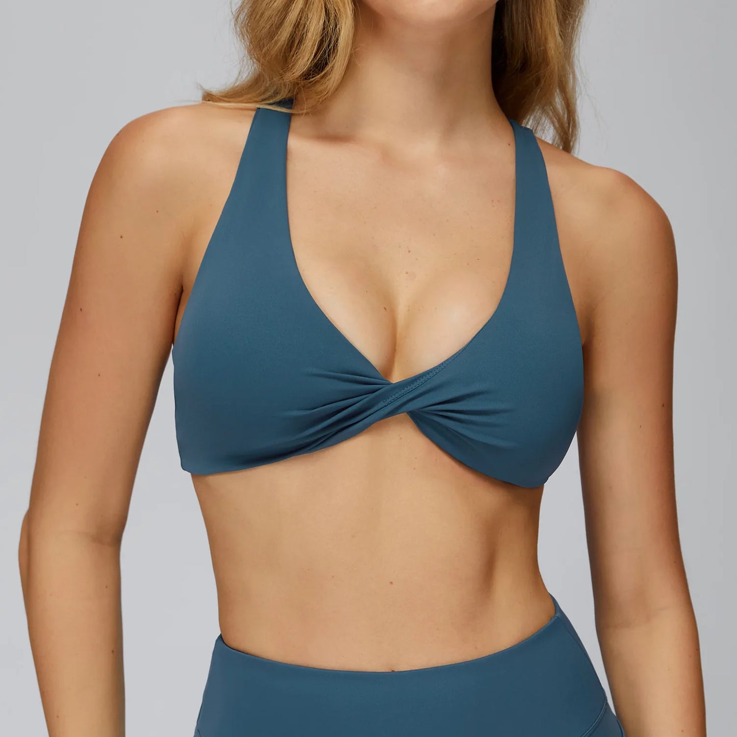 Intimo sportivo ad alta intensità da donna, gilet da yoga resistente a tutte le intemperie, antiurto, reggiseno fitness, top da lezione professionale integrato 