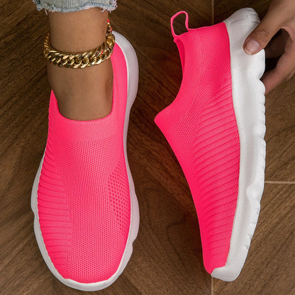 Sneakers in Mesh da Donna – Comfort Slip On