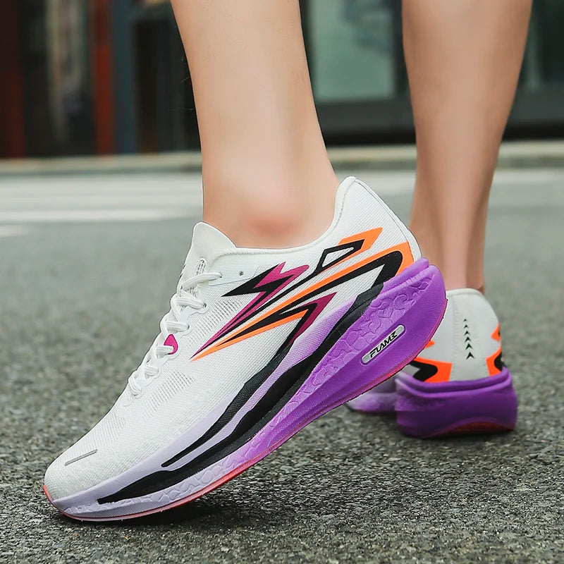 Scarpe da ginnastica casual alla moda da uomo: leggere e comode, adatte per la corsa all'aperto, passeggiate e l'uso quotidiano, stile sportivo - Scarpe da uomo versatili