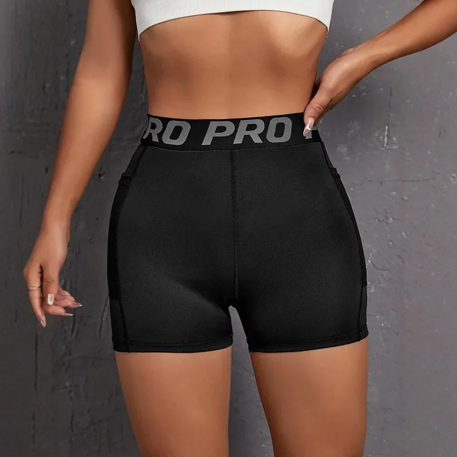 Leggings 3/4 da Donna a Vita Alta Sculpt con Tasca