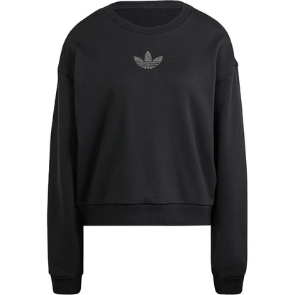 adidas Originals Trefoil Felpa sportiva casual a maniche lunghe in maglia da donna IT9662