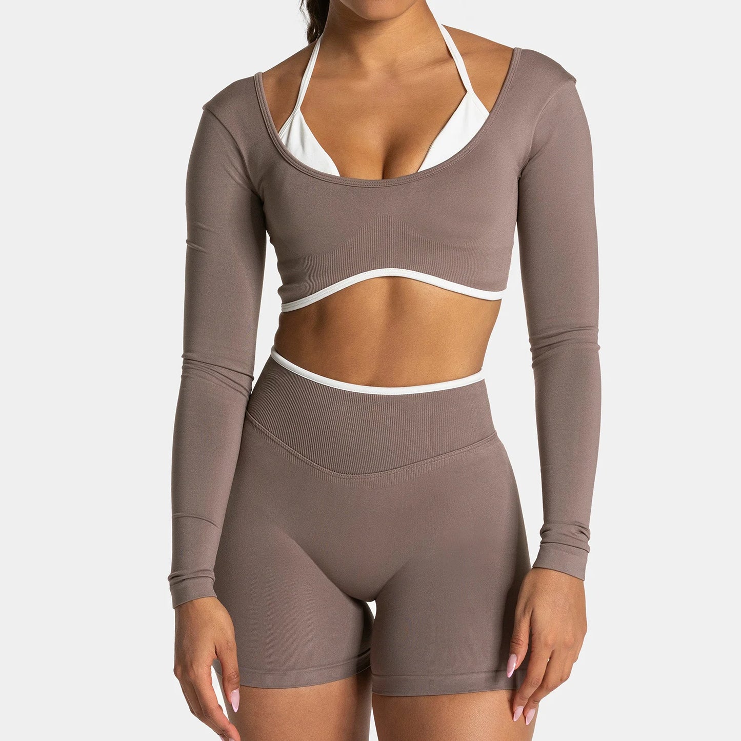 Top Goth Chic Donna – Maniche Lunghe