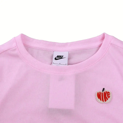 NIKE 2025 T-shirt lavorata a maglia da donna HV8728-663