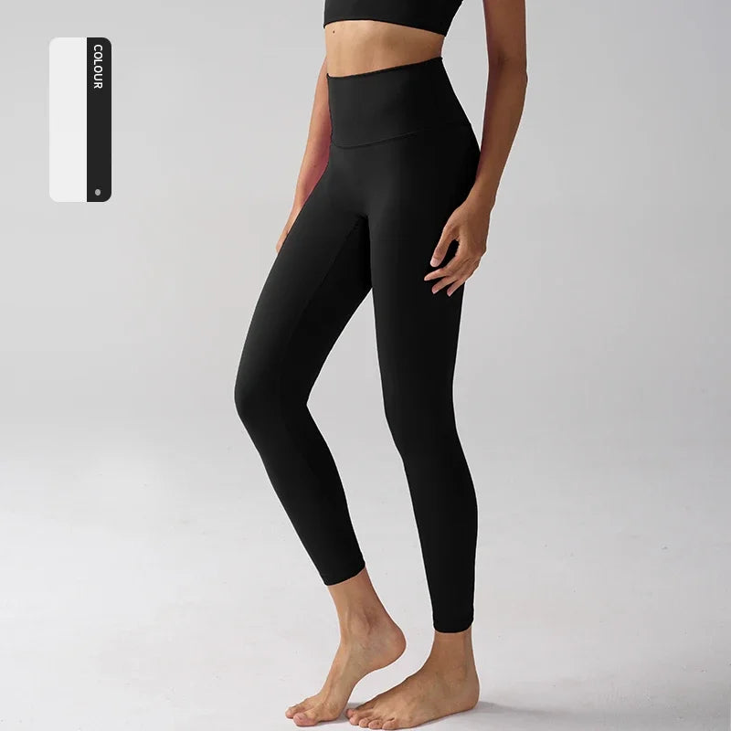 Leggings Donna Vita Alta Effetto Seconda Pelle Premium